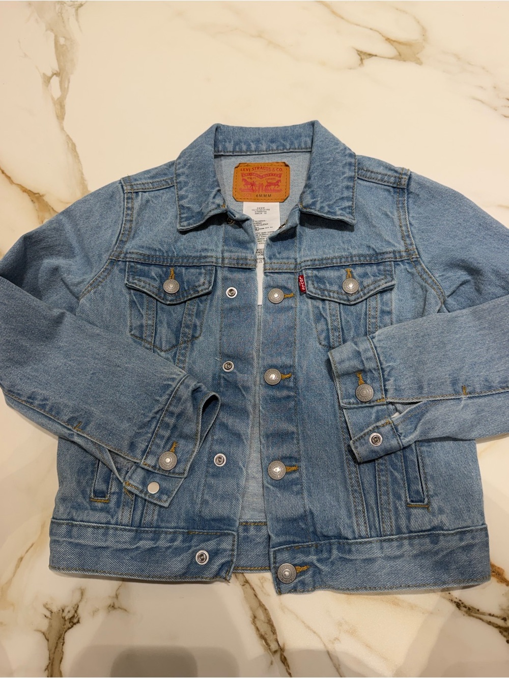 Levi's Kids Light Blue Denim Jacket- 6yr